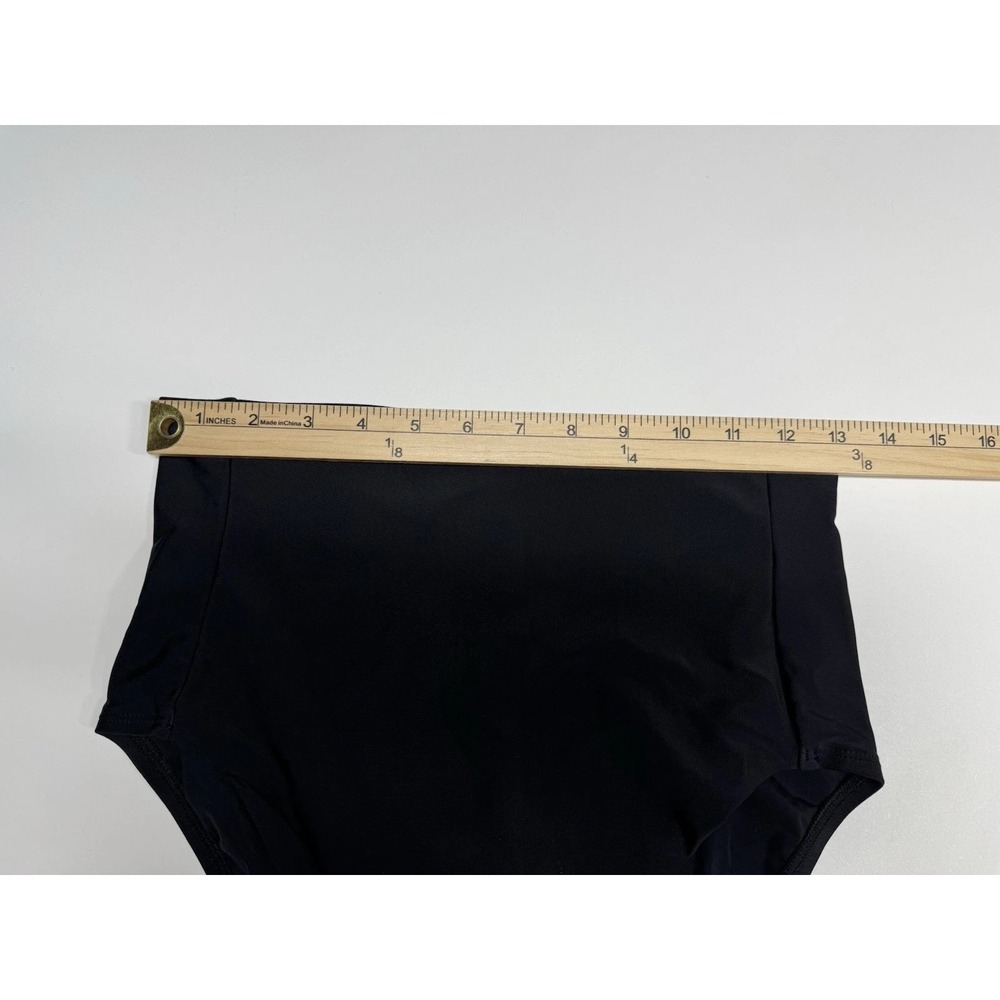 Kona Sol Women's High Coverage,High Waist Bikini Bottom Black. Size‎ M - Picture 5 of 7